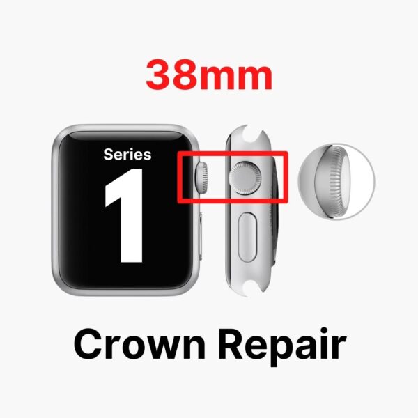 Apple Watch Series 1 (38mm)Crown Button Replacement Price Singapore