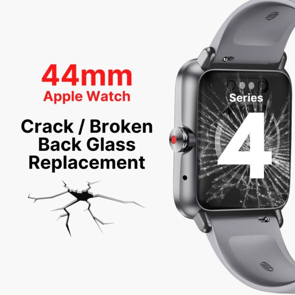 Apple Watch Series 4 (44mm) Cracked Back (Rear) Screen Glass Cover Replacement Cost Singapore