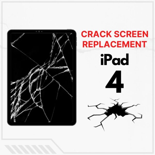 Best Apple iPad 4 Cracked Screen Glass Replacement Center Singapore-苹果平板电脑维修中心