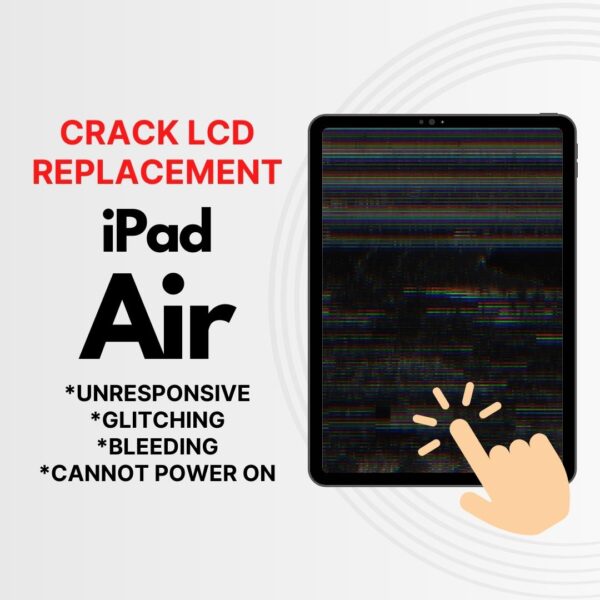 Cheapest iPad Air 13 (2024) LCD Display Replacement Center Singapore-苹果平板电脑维修中心