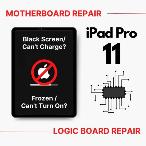 Apple iPad Pro 11 1st Gen (2018) Can't On Data Recovery Motherboard / Logic Board (IC Chip Replacement / CPU Repair) Cost Singapore