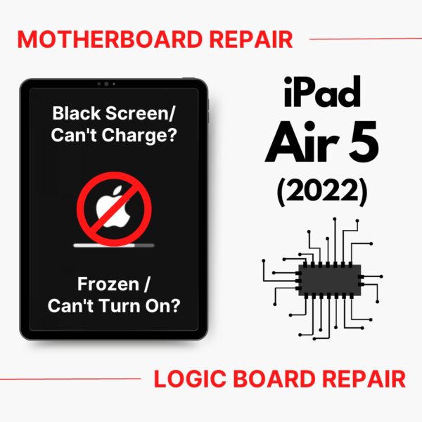 Apple iPad Air 5 (Air 2022) Can't On Data Recovery Motherboard / Logic Board (IC Chip Replacement / CPU Repair) Cost Singapore