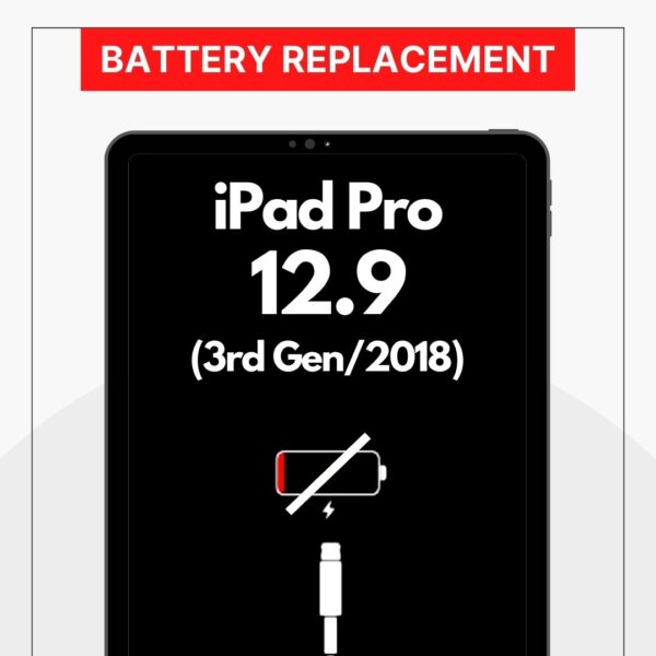 Apple iPad Pro 12.9 3rd Gen (2018) Bloated Battery Replacement Cost Singapore