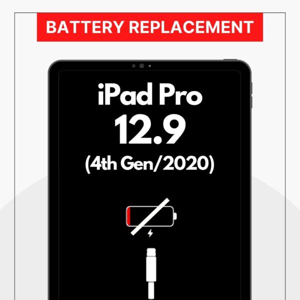 Apple iPad Pro 12.9 4th Gen (2020) Bloated Battery Replacement Cost Singapore