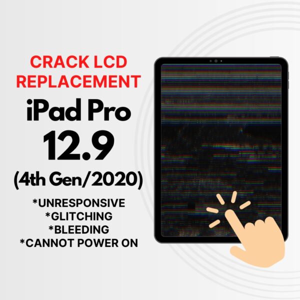 Apple iPad Pro 12.9 4th Gen (2020) LCD Display Screen Replacement Cost Singapore