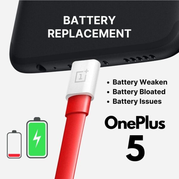 OnePlus 5 Bloated Battery Replacement Cost Singapore