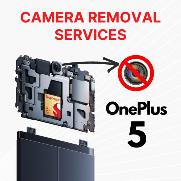 OnePlus 5 Front and Back (Rear) Camera Removal Services Price Singapore