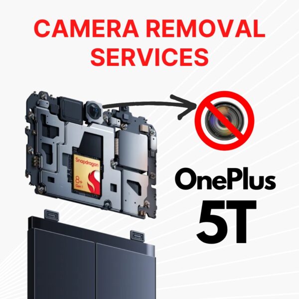 OnePlus 5T Front and Back (Rear) Camera Removal Services Price Singapore