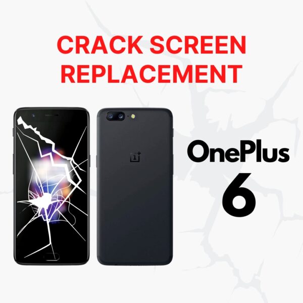 OnePlus 6 Cracked Front Screen Glass Replacement Cost Singapore