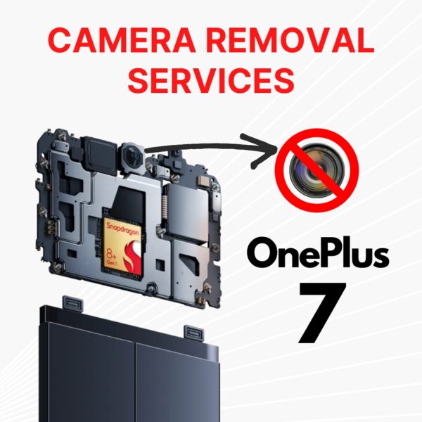 OnePlus 7 Front and Back (Rear) Camera Removal Services Price Singapore