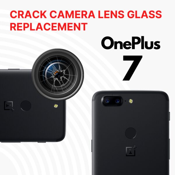 OnePlus 7 Cracked Back (Rear) Camera Lens Glass Replacement Cost Singapore