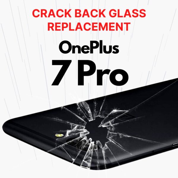 OnePlus 7 Pro Cracked Back (Rear) Battery Glass Cover Replacement Cost Singapore