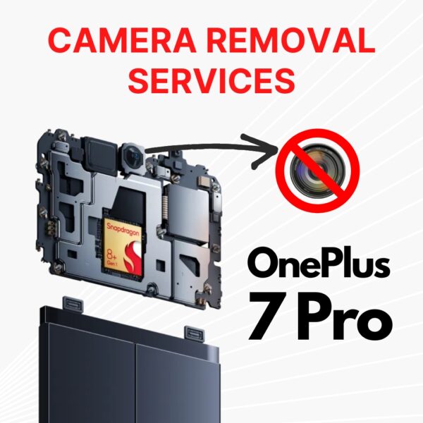 OnePlus 7 Pro Front and Back (Rear) Camera Removal Services Price Singapore