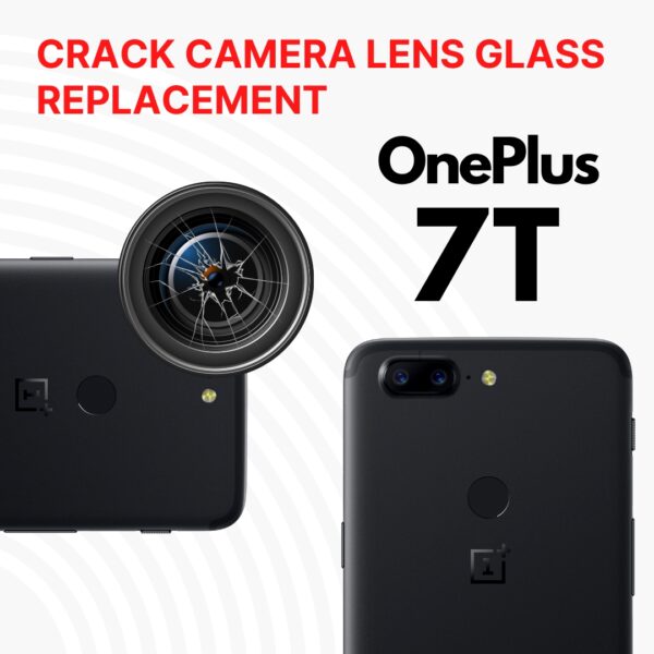 OnePlus 7T Cracked Back (Rear) Camera Lens Glass Replacement Cost Singapore