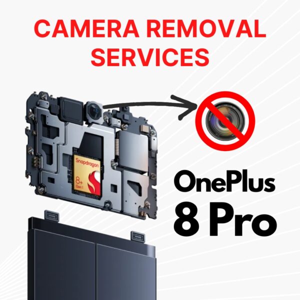 OnePlus 8 Pro Front and Back (Rear) Camera Removal Services Price Singapore