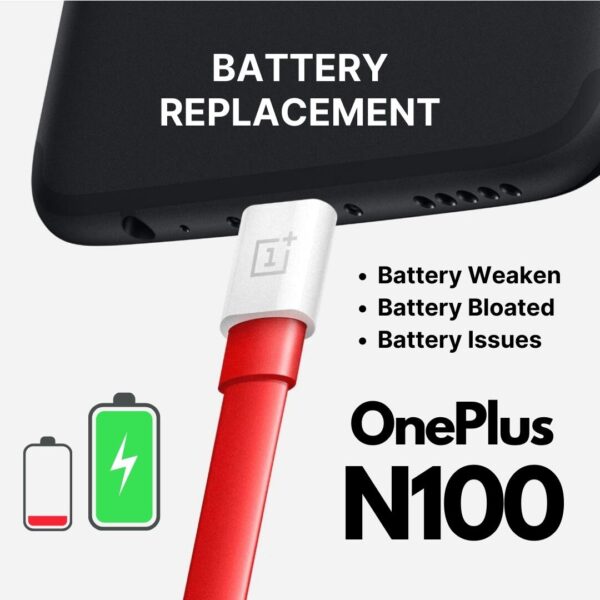 OnePlus N100 Bloated Battery Replacement Cost Singapore