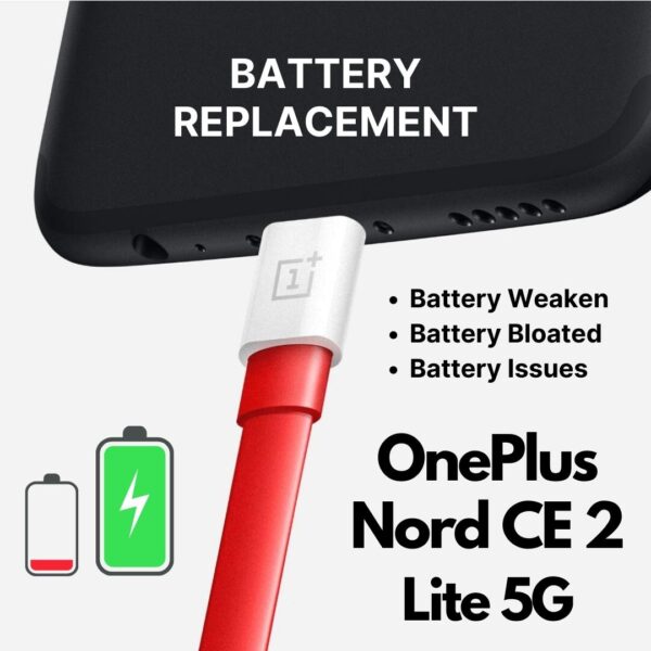 OnePlus Nord CE 2 Lite 5G Bloated Battery Replacement Cost Singapore