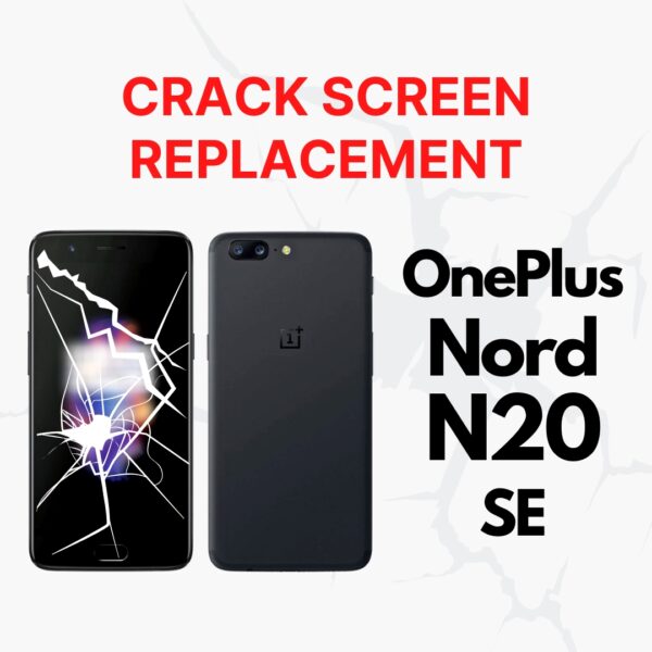 OnePlus Nord N20 SE Cracked Back (Rear) Battery Glass Cover Replacement Price Singapore