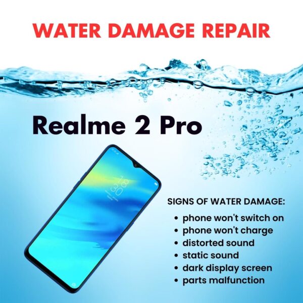 Realme 2 Pro Water Damage Cleaning Service Repair Price Singapore