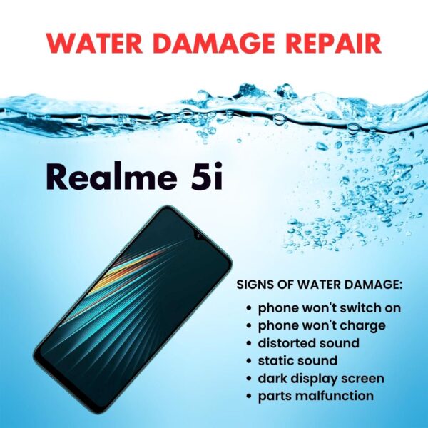 Realme 5i Water Damage Cleaning Service Repair Price Singapore