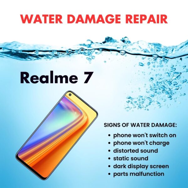 Realme 7 Water Damage Cleaning Service Repair Price Singapore