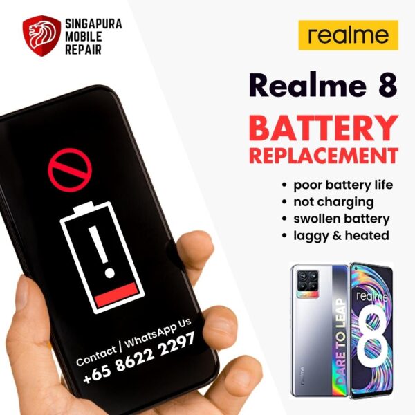 Realme 8 Bloated Battery Replacement Cost Singapore