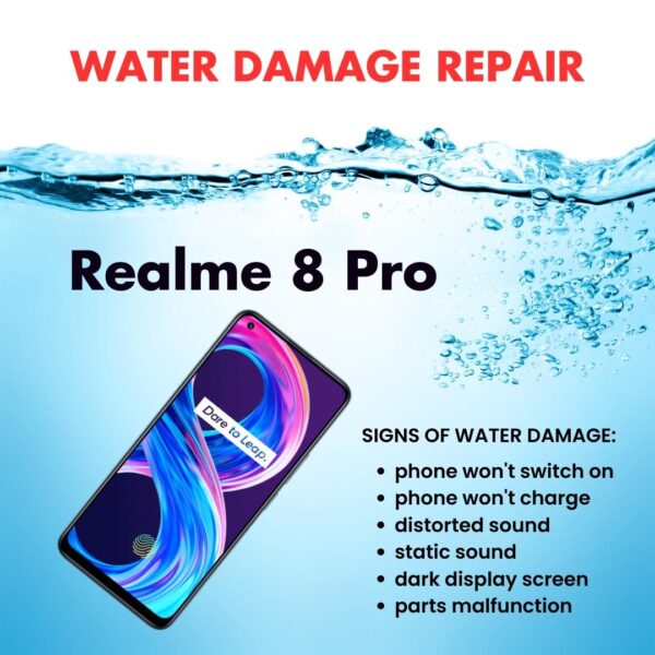 Realme 8 Pro Water Damage Cleaning Service Repair Price Singapore