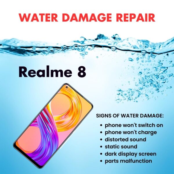 Realme 8 Water Damage Cleaning Service Repair Price Singapore