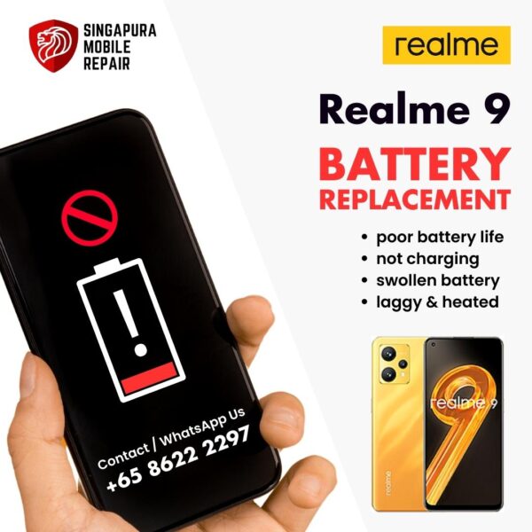 Realme 9 Bloated Battery Replacement Cost Singapore