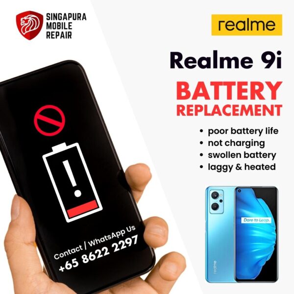 Realme 9i Bloated Battery Replacement Cost Singapore