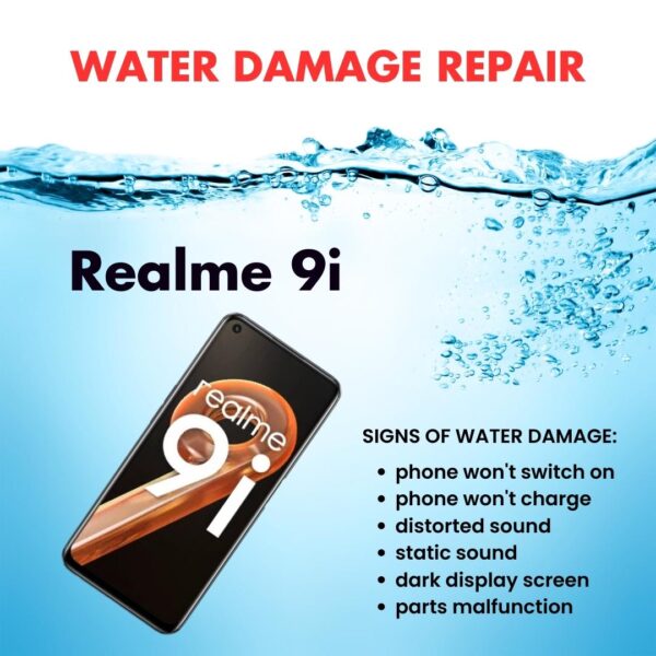 Realme 9i Water Damage Cleaning Service Repair Price Singapore