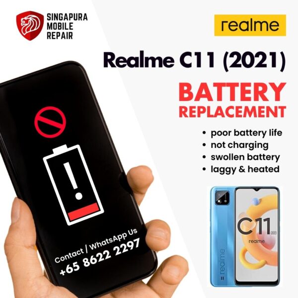 Realme C11 (2021) Bloated Battery Replacement Cost Singapore