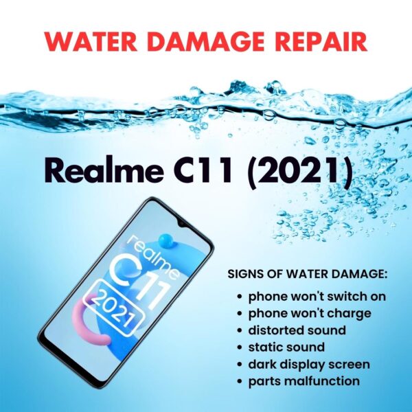 Realme C11 (2021) Water Damage Cleaning Service Repair Price Singapore