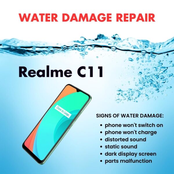 Realme C11 Water Damage Cleaning Service Repair Price Singapore