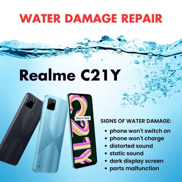 Realme C21Y Water Damage Cleaning Service Repair Price Singapore