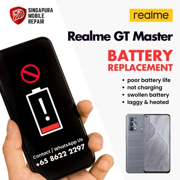 Realme GT Master Bloated Battery Replacement Cost Singapore