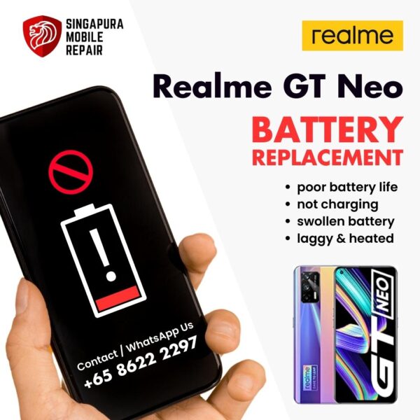 Realme GT Neo Bloated Battery Replacement Cost Singapore