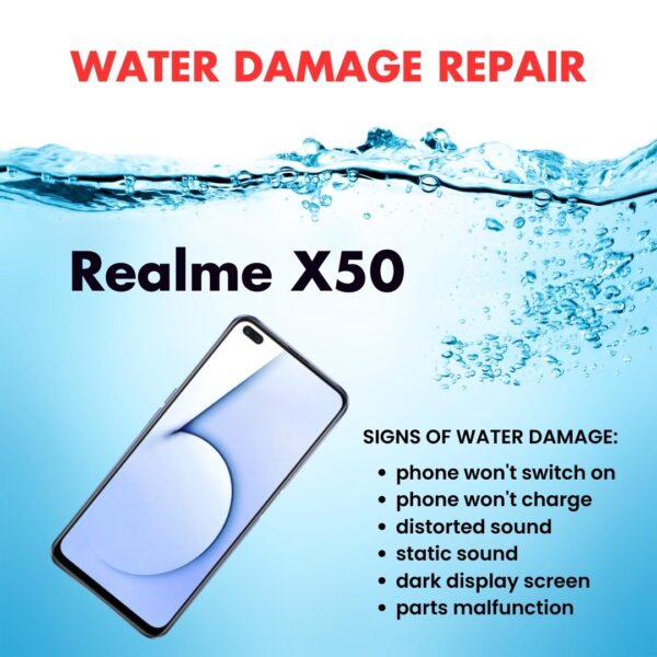 Realme X50 Water Damage Cleaning Service Repair Price Singapore