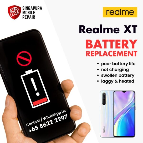 Realme XT Bloated Battery Replacement Cost Singapore