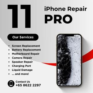 Cheapest iPhone 11 Pro Repair Service Shop Singapore-苹果手机维修中心