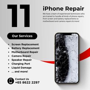 Cheapest iPhone 11 Repair Service Shop Singapore-苹果手机维修中心