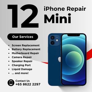 Cheapest iPhone 12 Mini Repair Service Shop Singapore-苹果手机维修中心