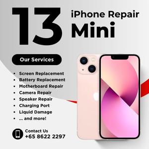 Cheapest iPhone 13 Mini Repair Service Shop Singapore-苹果手机维修中心