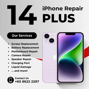 Cheapest iPhone 14 Plus Repair Service Shop Singapore-苹果手机维修中心