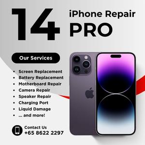 Cheapest iPhone 14 Pro Repair Service Shop Singapore-苹果手机维修中心