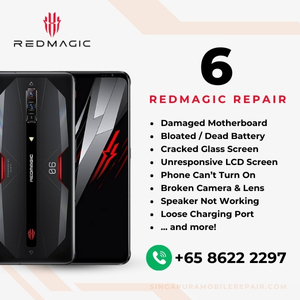 Best Trusted Red Magic 6 Repair Service Shop Singapore-红魔手机维修中心