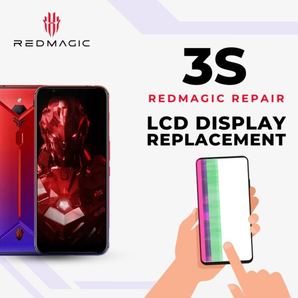 Red Magic 3S Broken LCD Display Screen Replacement Cost Singapore