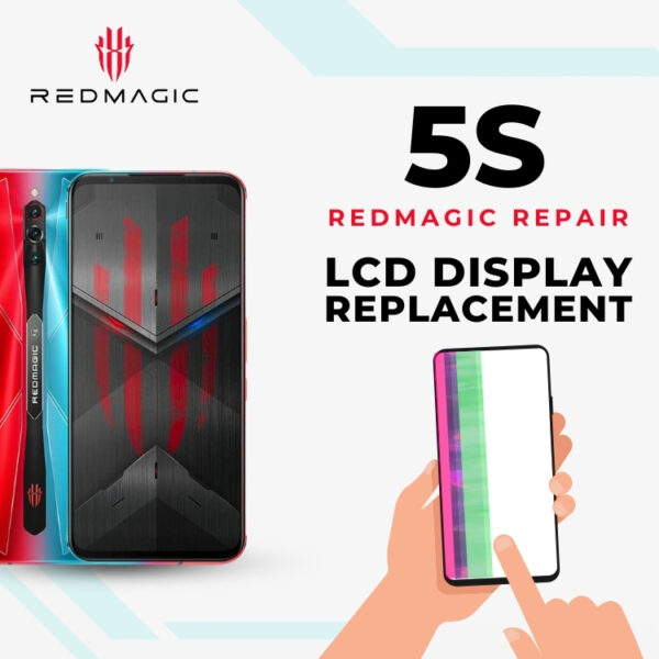 Red Magic 5S Broken LCD Display Screen Replacement Cost Singapore