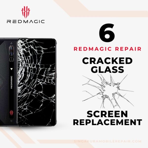 Best Red Magic 9 Pro+ Plus Cracked Screen Glass Replacement Center Singapore