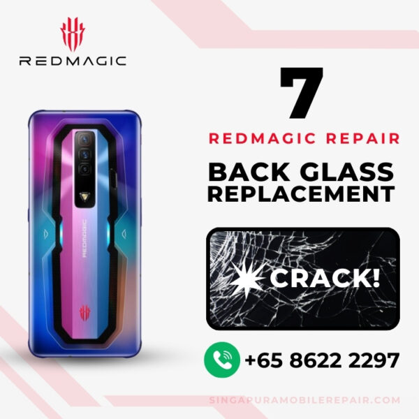 Cheapest Red Magic 7 Cracked Back Cover Replacement Singapore-红魔手机修理中心